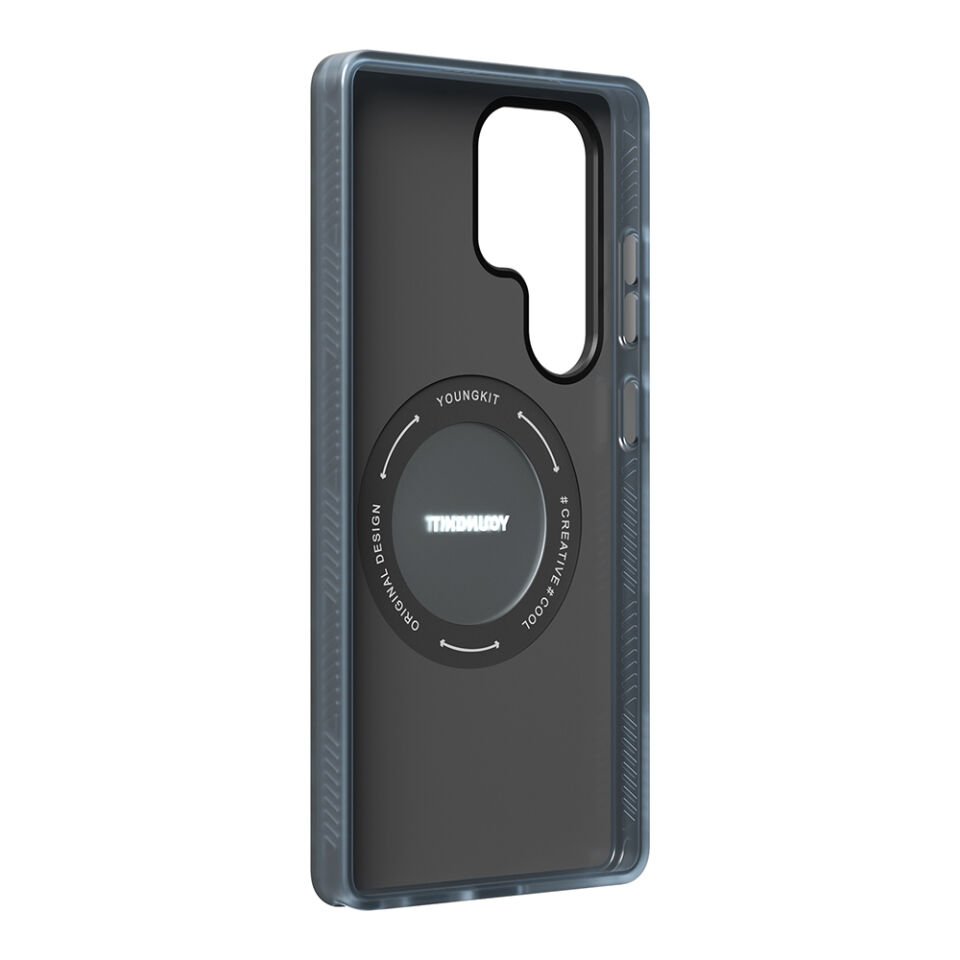 Galaxy S25 Ultra Kılıf Magsafe Şarj Özellikli Youngkit 360° Standlı Technology Serisi Kapak