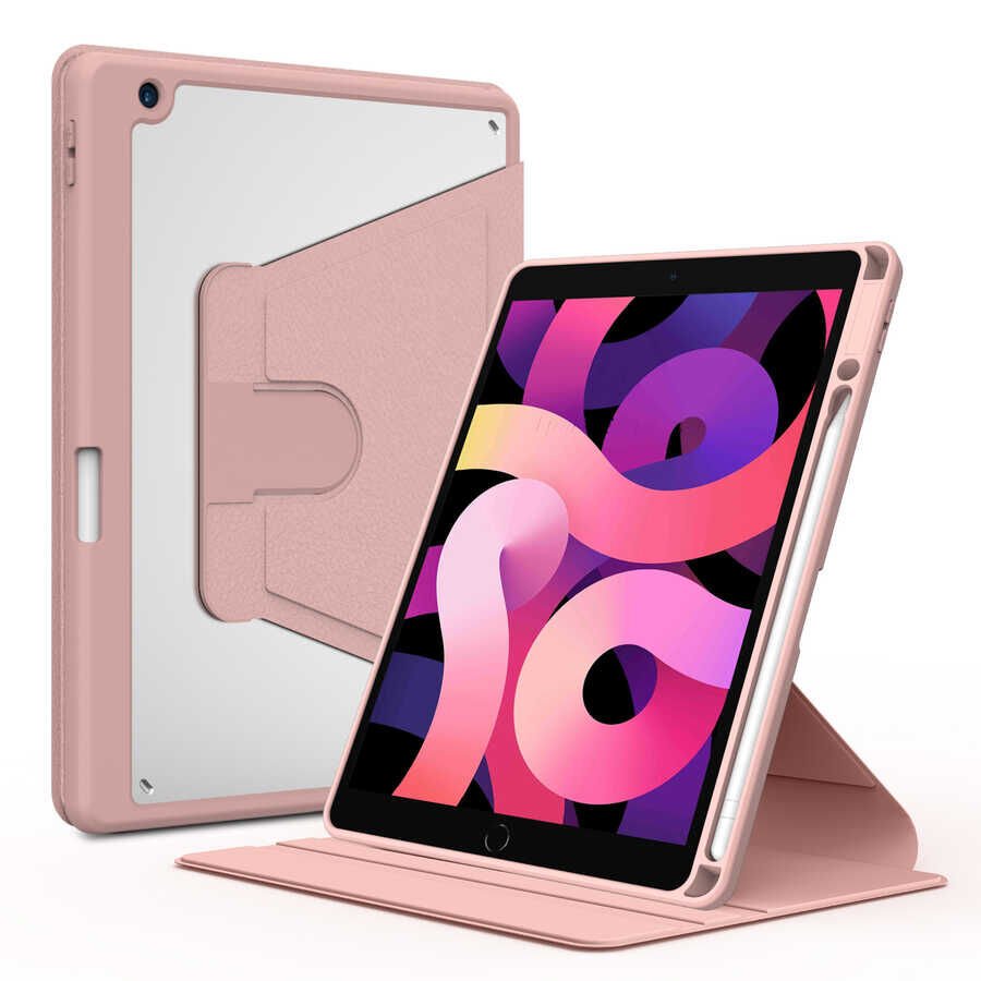 Apple iPad 10.2 2021 (9.Nesil) Kılıf HEPTEKİLETİŞİM Nayn Dönebilen Standlı Kılıf