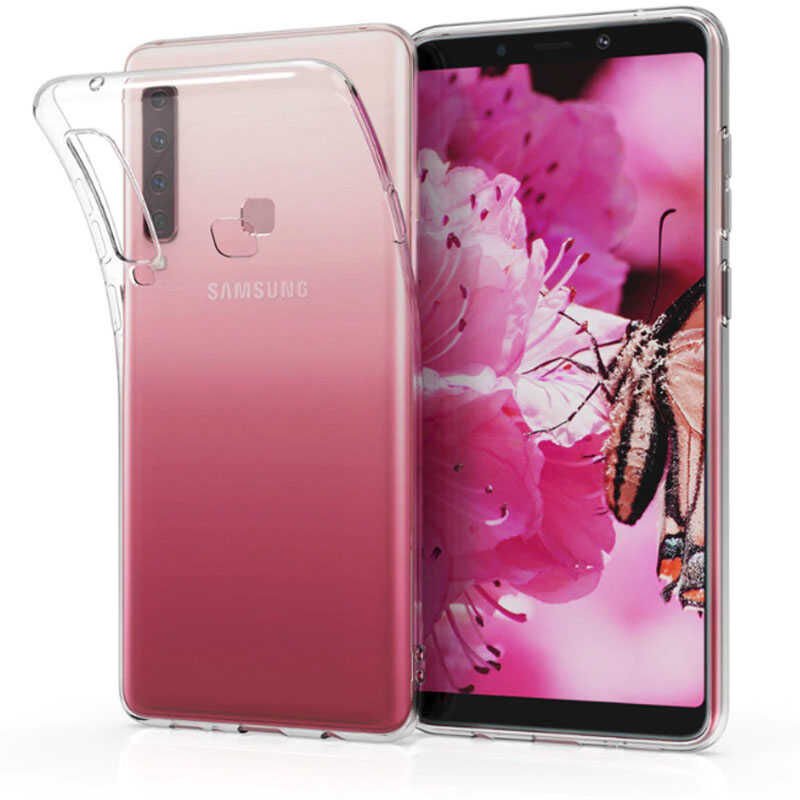 Samsung Galaxy A9 2018 Kılıf HEPTEKİLETİŞİM Ultra İnce Silikon Kapak 0.2 mm