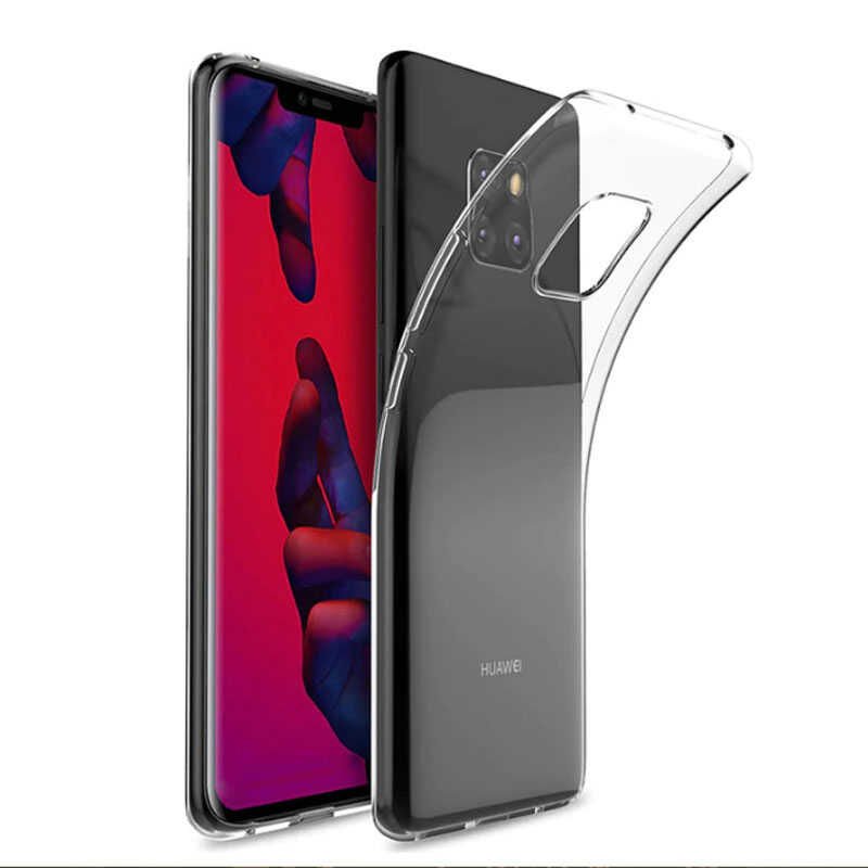 Huawei Mate 20 Pro Kılıf HEPTEKİLETİŞİM Ultra İnce Silikon Kapak 0.2 mm