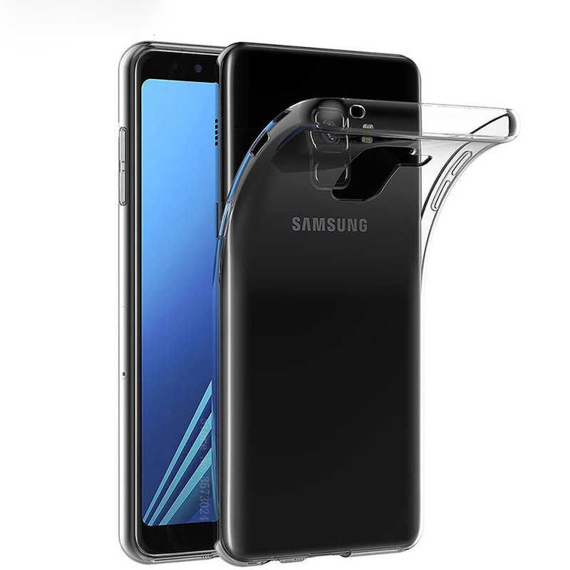 Samsung Galaxy J6 Kılıf HEPTEKİLETİŞİM Ultra İnce Silikon Kapak 0.2 mm