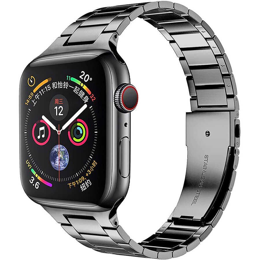 Apple Watch 40mm Wiwu Ultra Thin Steel Belt Three Beads Metal Kordon