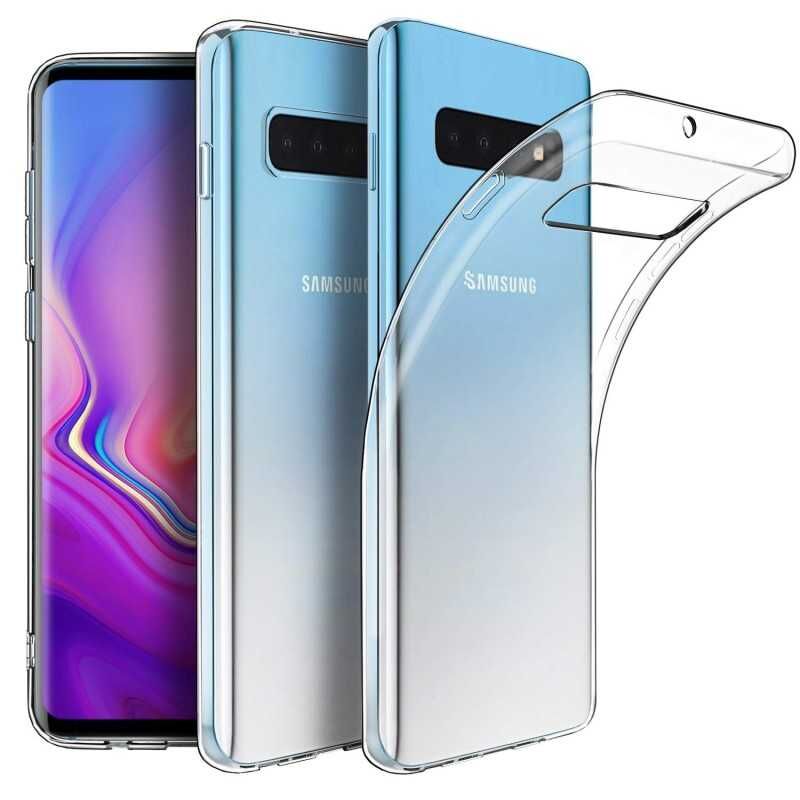 Samsung Galaxy S10 Plus Kılıf HEPTEKİLETİŞİM Süper Silikon Kapak