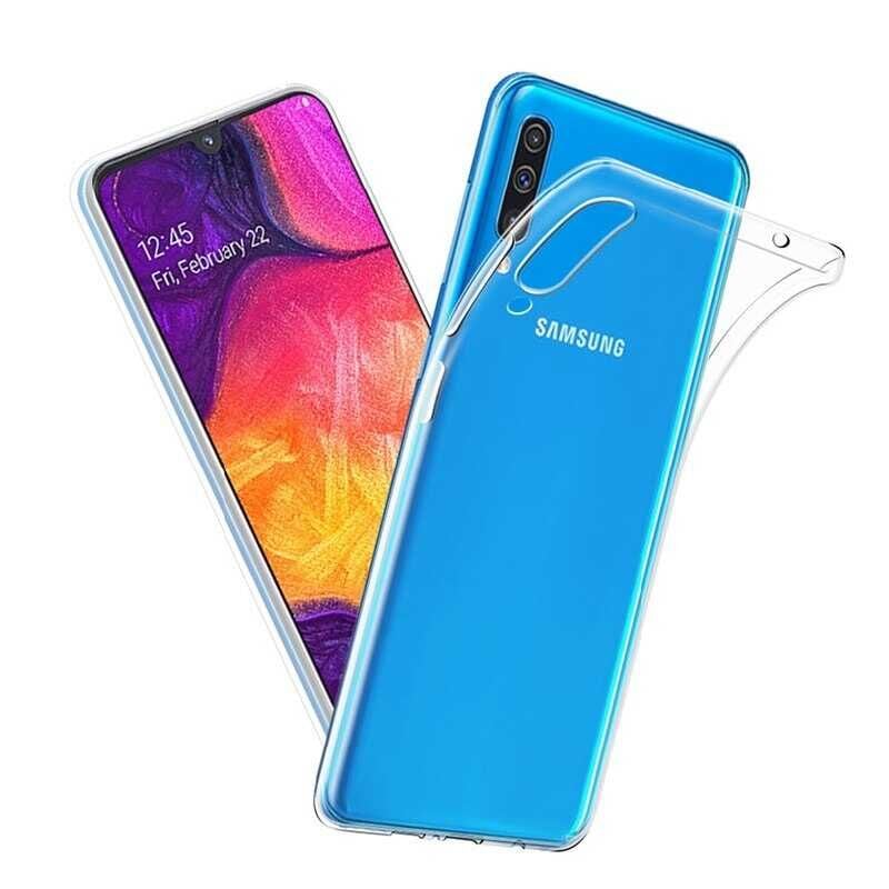 Samsung Galaxy A50 Kılıf HEPTEKİLETİŞİM Süper Silikon Kapak