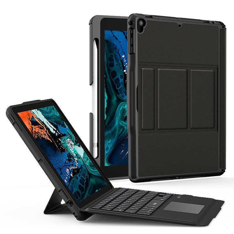 Apple iPad Air 10.9 2020 (4.Nesil) Wiwu Keyboard Folio Kablosuz Klavyeli Kılıf