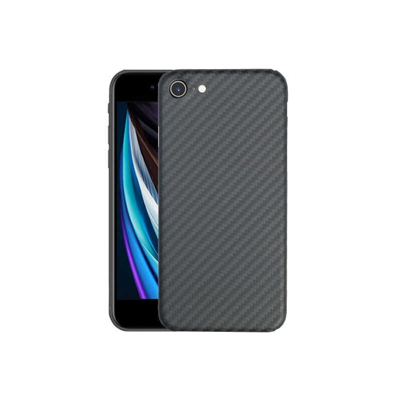 Apple iPhone SE 2020 Kılıf ​​​​​Wiwu Skin Carbon PP Kapak