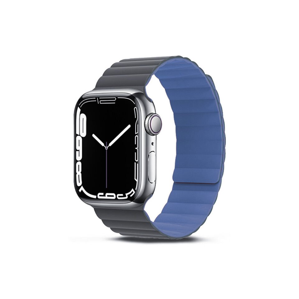 Apple Watch 10 46mm Amazingthing Smoothie Mag Magnetik Tak Çıkar Silikon Strap Kayış