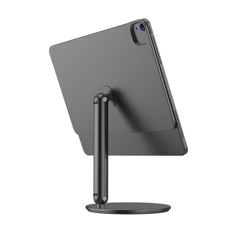 Apple iPad Pro 11 2020 (2.Nesil) Wiwu ZM-310 360 Derece Dönebilen Magnetik Başlıklı Tablet Standı