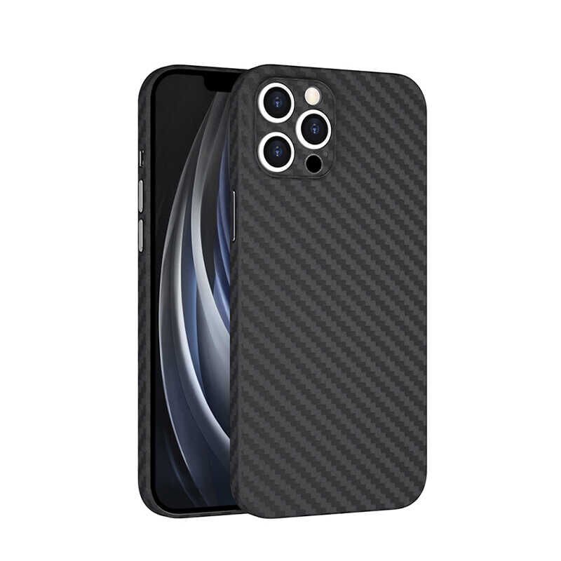 Apple iPhone 12 Pro Kılıf ​​​​​Wiwu Skin Carbon PP Kapak