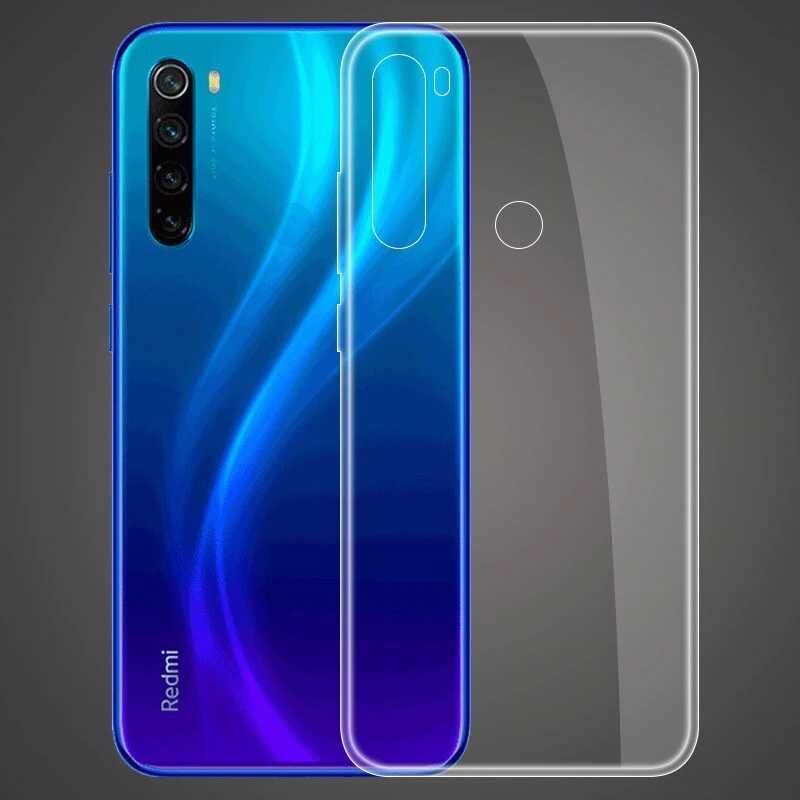 Xiaomi Redmi Note 8 Kılıf HEPTEKİLETİŞİM Süper Silikon Kapak