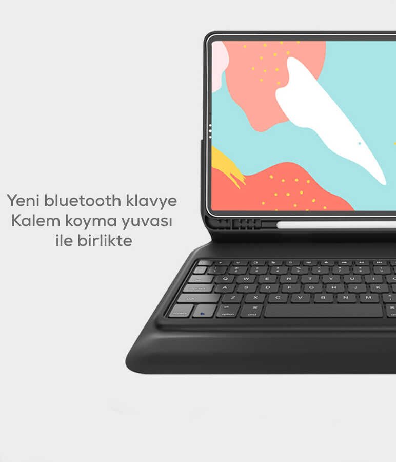 Wiwu Keyboard Folio Kablosuz Klavyeli Kılıf