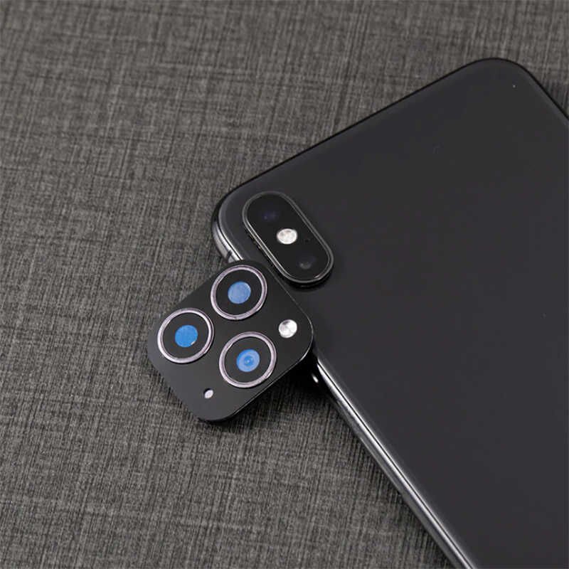 Apple iPhone X HEPTEKİLETİŞİM CP-01 iPhone 11 Pro Max Kamera Lens Dönüştürücü