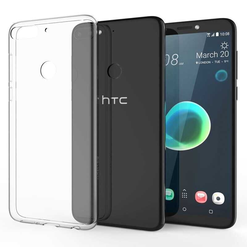 HTC Desire 12 Plus Kılıf HEPTEKİLETİŞİM Süper Silikon Kapak