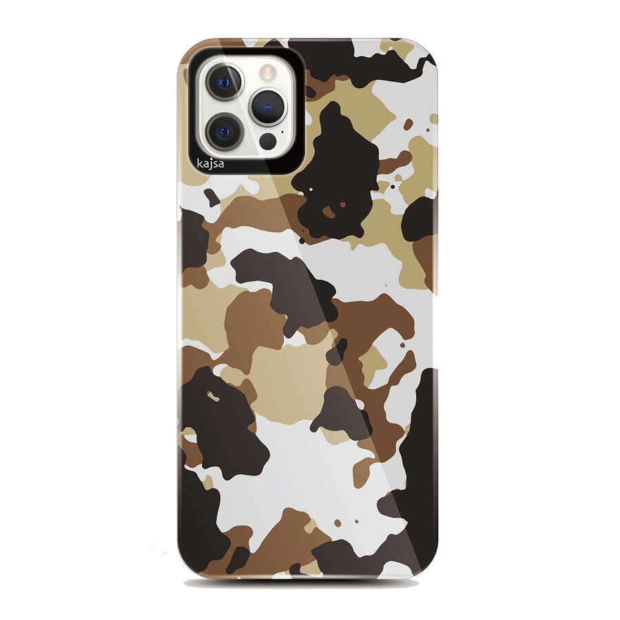 Apple iPhone 12 Pro Max Kılıf Kajsa Camo Kapak