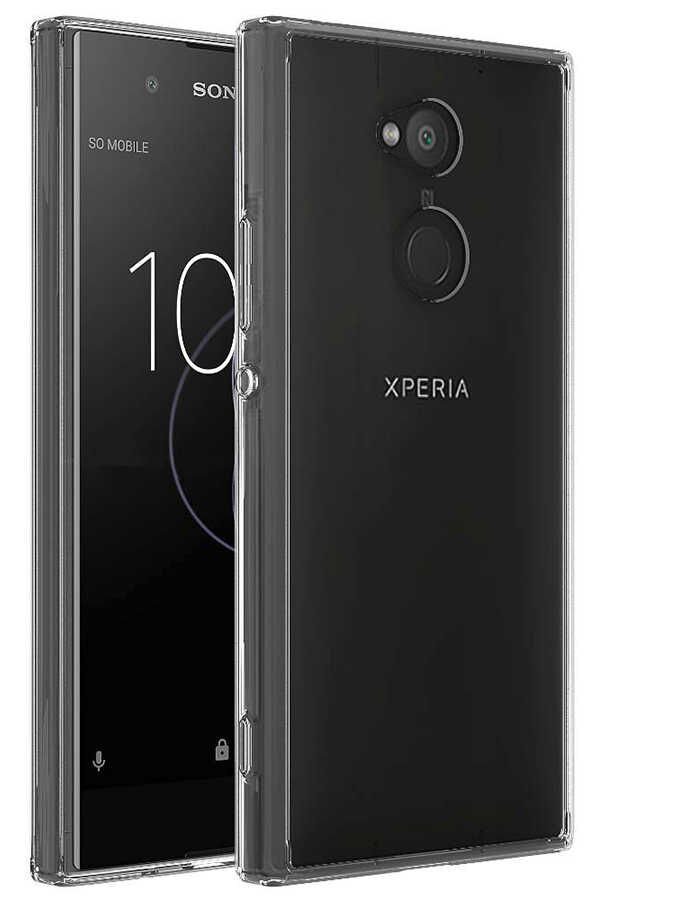 Sony Xperia L2 Kılıf HEPTEKİLETİŞİM Süper Silikon Kapak