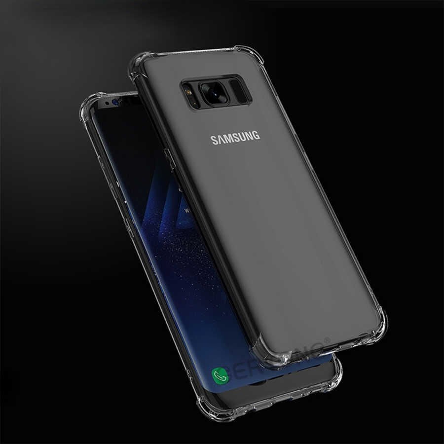 Samsung Galaxy S8 Kılıf HEPTEKİLETİŞİM Nitro Anti Shock Silikon