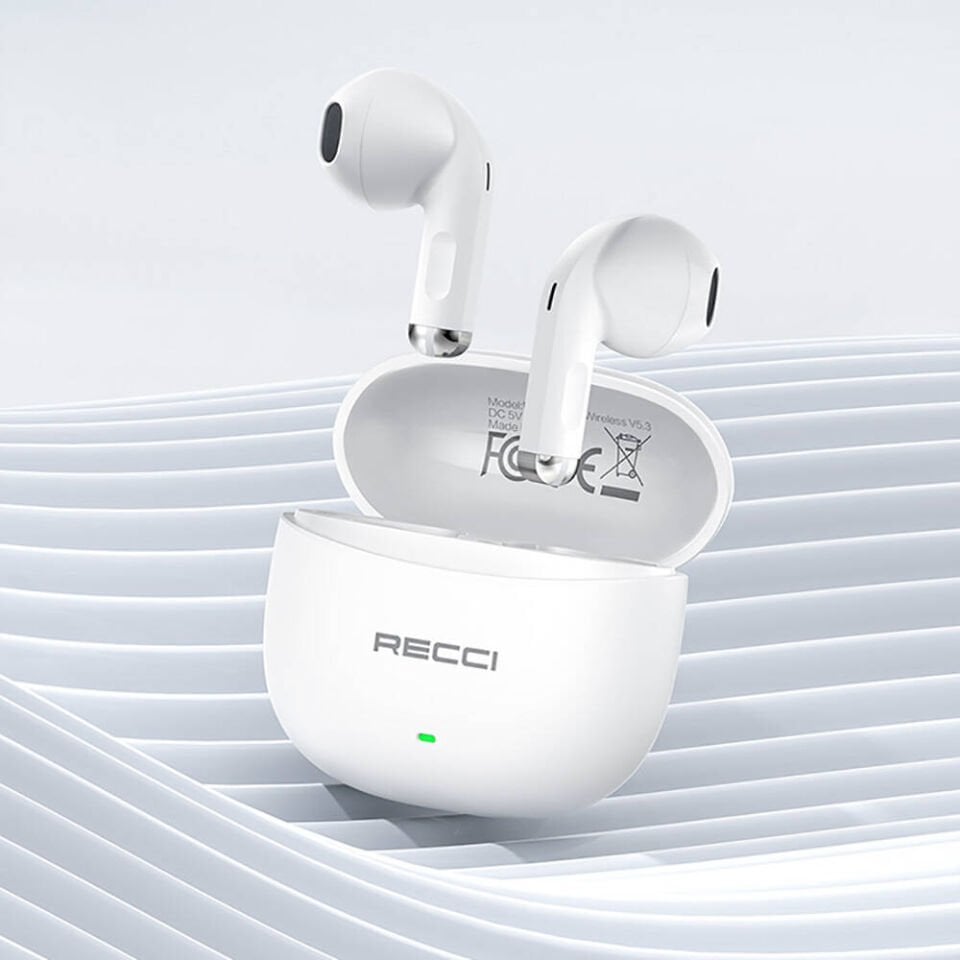 Recci REP-W81 Melody Serisi Hi-Fi Ses Kaliteli TWS Kulak İçi Bluetooth v5.3 Kulaklık