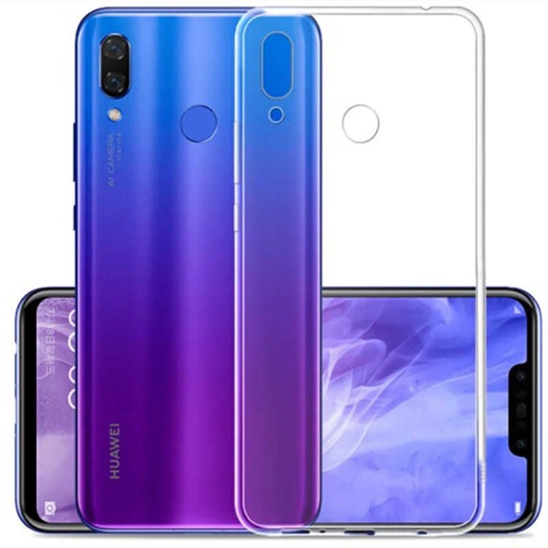 Huawei P Smart 2019 Kılıf Zore Ultra İnce Silikon Kapak 0.2 mm