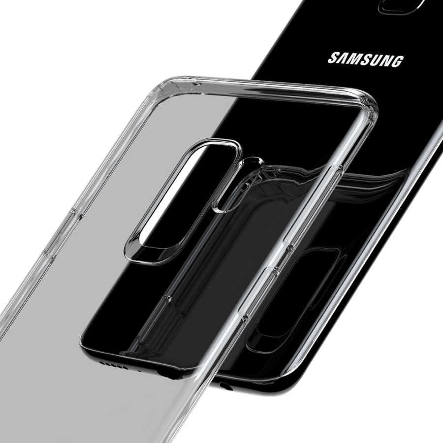 Samsung Galaxy A6 Plus 2018 Kılıf HEPTEKİLETİŞİM Ultra İnce Silikon Kapak 0.2 mm